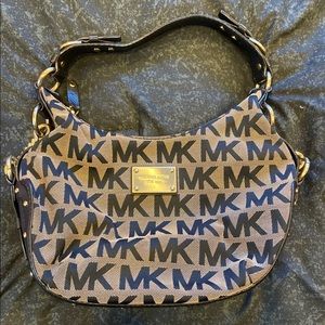 Authentic Michael Kors bag - monogram print